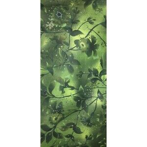 3 YDS X 45" Boundless 100% Cotton Quilt Fabric Botanical Blenders Greens Leaf